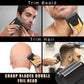 Afeitadora eléctrica recargable por USB para hombre, cortapelos inalámbrico, máquina de afeitar profesional y recortadora de pelo para hombre