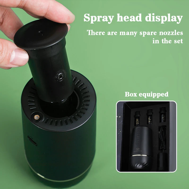 Starry Sky Top Car Air Freshener Perfume Aroma Diffuser Home Flavoring USB Charging Aluminum Alloy Three 5ML Essential Oil Gifts
