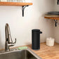 Dispensador automático de jabón AIKE con carga USB, dispensador sin contacto de acero inoxidable para detergente de cocina y jabón de manos para el baño