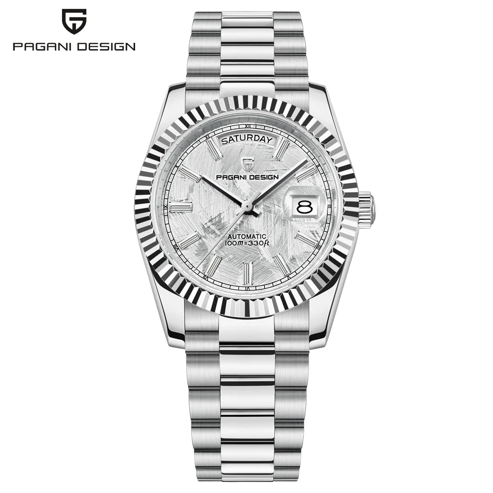 2026 Nuevo PAGANI DESIGN DD36 Reloj mecánico para hombre Dorado Reloj automático de lujo para hombre Cristal de zafiro antirreflejante Resistente al agua Regalo