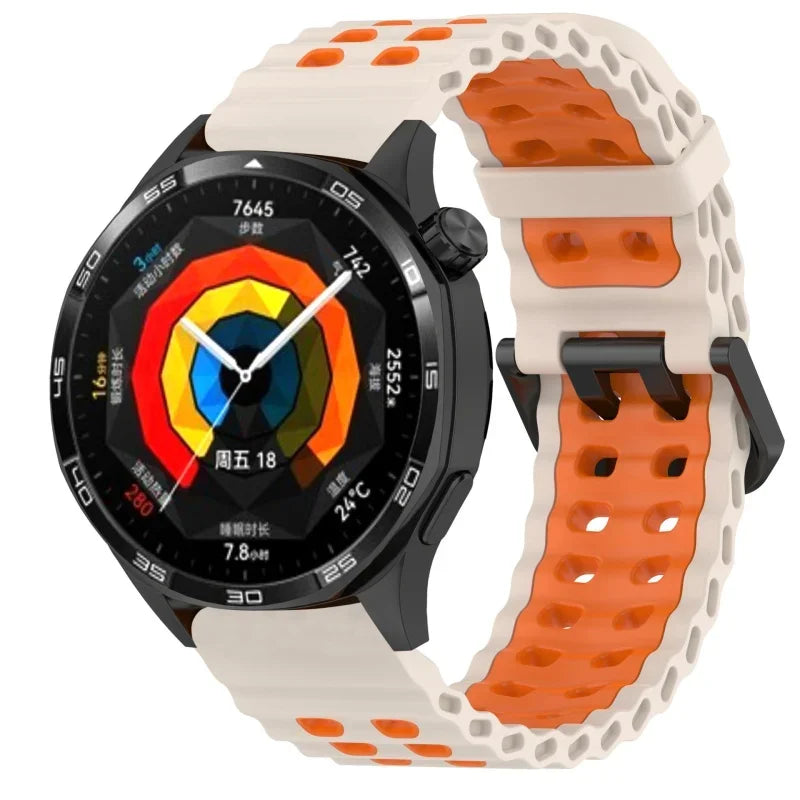 22mm Strap For Huawei GT 6 Pro GT6 GT5 GT5Pro GT4 GT3 2 2e 46mm Breathable Sports Band For Huawei Watch 5 4 3 Bracelet