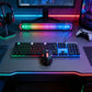 1pcsRGB Backlit Gaming Keyboard and Mouse Set, Wired 104-Key Mechanical-Feel Keyboard with LED Lighting, Ergonomic High-Precision Gaming Mouse, Plug-and-Play Keyboard and Mouse Combo for PC Gaming, Office Desk Accessories, Ho