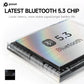 Auriculares Bluetooth Picun B8, 120 horas de reproducción, auriculares inalámbricos Bluetooth, 3 modos de ecualización, baja latencia, llamadas manos libres, auriculares circumaurales