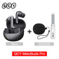 QCY MeloBuds Pro ANC Bluetooth 5.3 Earphones Wireless 46dB Hybrid ANC Hi-Res LDAC Earbuds 6 Mic Headphones 34H In-Ear Detection