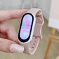 Correas para Xiaomi Mi Band 10 9 8 NFC Pulsera miBand 9 Silicona deportiva Muñequera correa Smartwatch mi band 8 9 Accesorios
