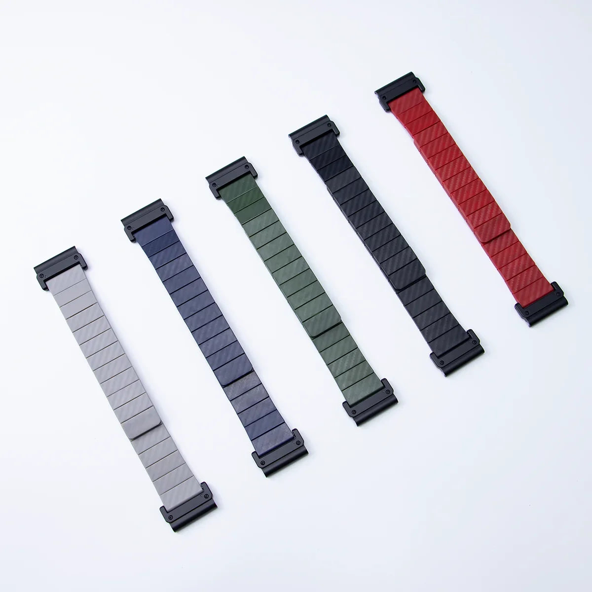 Magnetic Strap For Garmin 26mm 22mm Fenix 8 5 5x Plus 6 6SX Pro 7 7X Forerunner945 Carbon Fiber pattern Smartwatch Bracelet Band