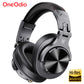 Auriculares Bluetooth Oneodio Fusion A70 Hi-Res Audio, auriculares inalámbricos circumauriculares de 72 h, auriculares HiFi profesionales de estudio y DJ