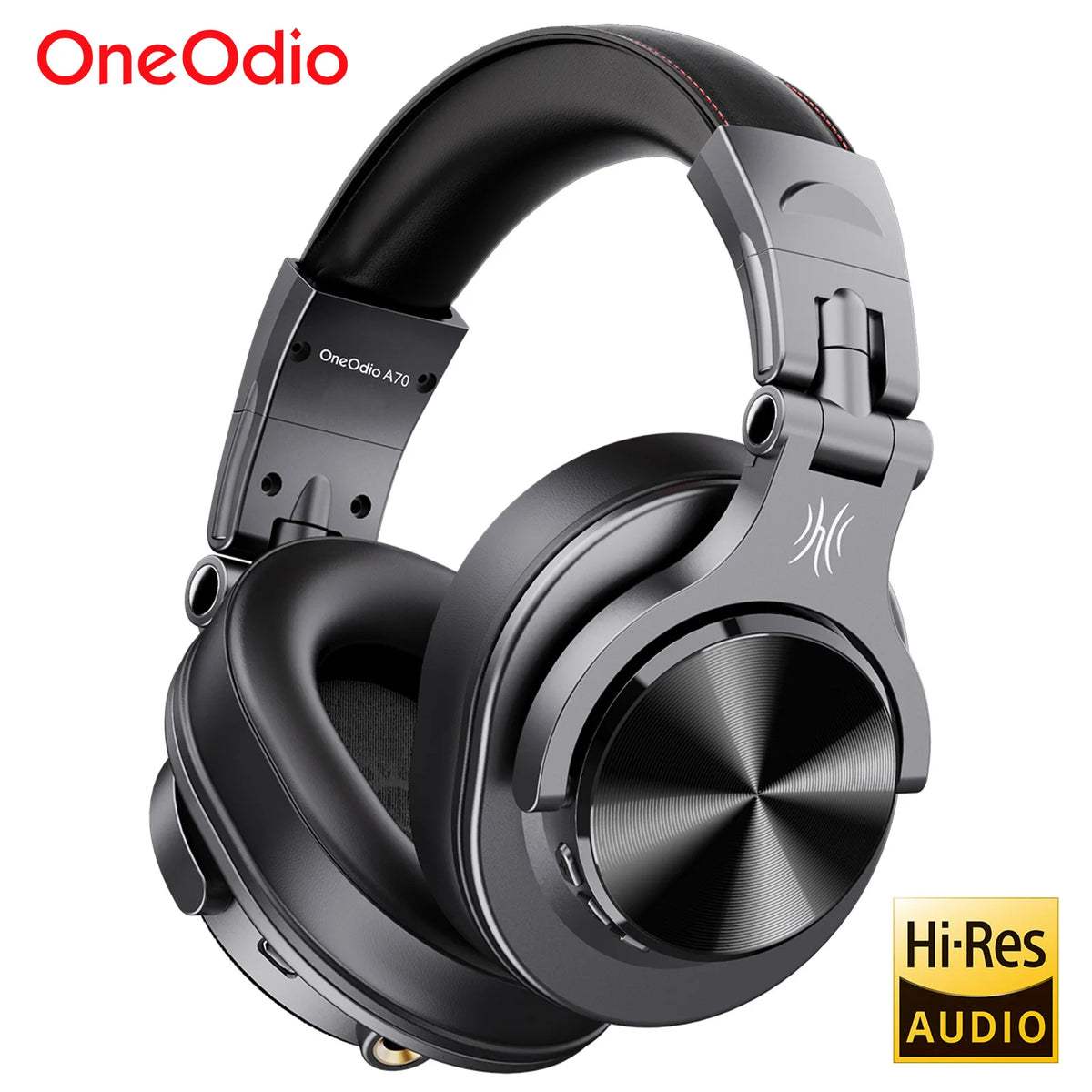Auriculares Bluetooth Oneodio Fusion A70 Hi-Res Audio, auriculares inalámbricos circumauriculares de 72 h, auriculares HiFi profesionales de estudio y DJ