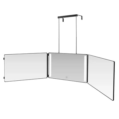 3 Way Mirror for Self Hair Cutting, The 360 Mirror for Shaving, Grooming, Hair Styling, Dye Hair, Makeup, Braiding