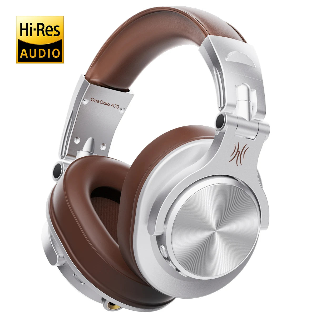 Auriculares Bluetooth Oneodio Fusion A70 Hi-Res Audio, auriculares inalámbricos circumauriculares de 72 h, auriculares HiFi profesionales de estudio y DJ