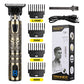 Máquina de cortar pelo T9 para barba, cuerpo y afeitado, cortapelos eléctrico para hombre, máquina de corte 0 mm, afeitadora de barbero, STOCK EN EE. UU.