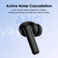 Auriculares inalámbricos QCY T13 ANC Bluetooth 5.3 TWS ANC Cancelación de ruido Auriculares 4 micrófonos ENC Auriculares manos libres intrauditivos