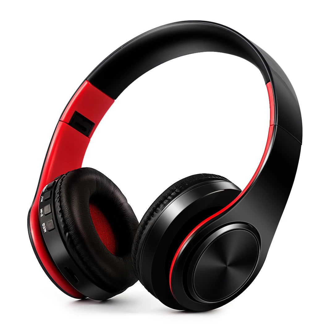 2026 Wireless Bluetooth Stereo Headset Upgrading Sports Overhead Earphone with Mic for Smart Phone TV PC Tablet - Music