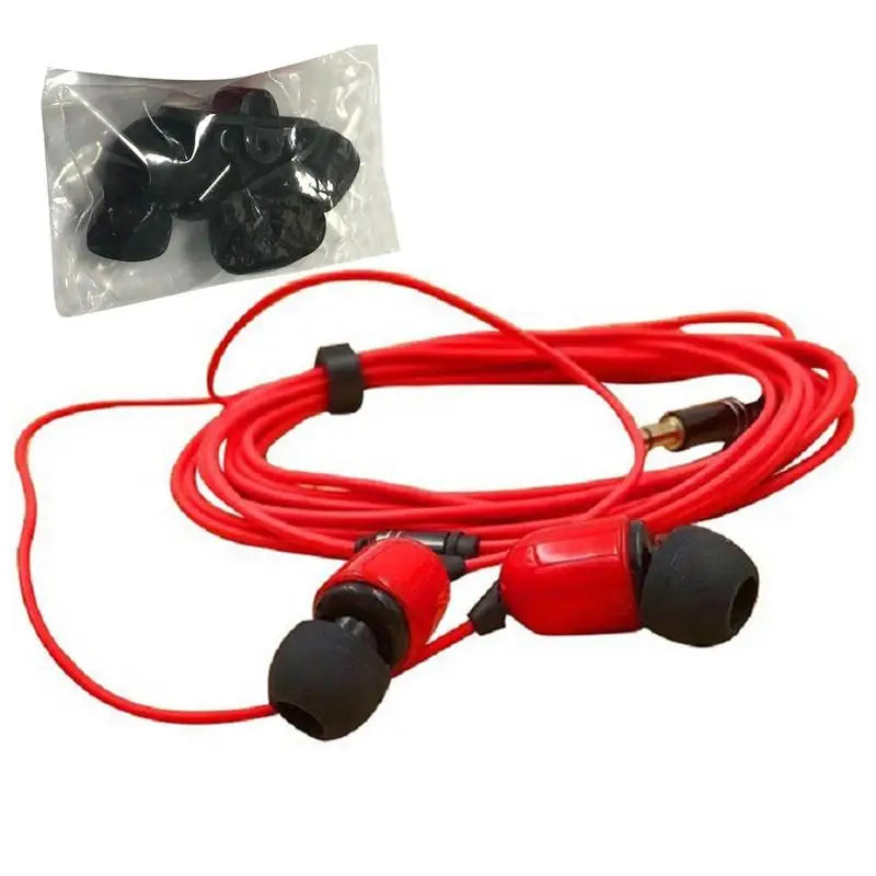 Auriculares universales con cable de 3,5 mm con micrófono, 3 metros de largo, auriculares estéreo con graves para deportes, compatibles con Huawei y Xiaomi