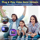 Consola portátil retro M15 4K TV Stick, mando inalámbrico dual 2.4G, más de 20000 juegos clásicos y 23 emuladores clásicos