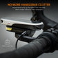 RAVEMEN FR160 Luz Delantera Para Bicicleta Para Ciclocomputadores Garmin XOSS IGPSPORT Magene Recargable USB-C Luz Delantera LED COB De Seguridad De Advertencia Diurna Impermeable IPX6 Visibilidad Lateral 6 Modos Compacta Ligera 55g