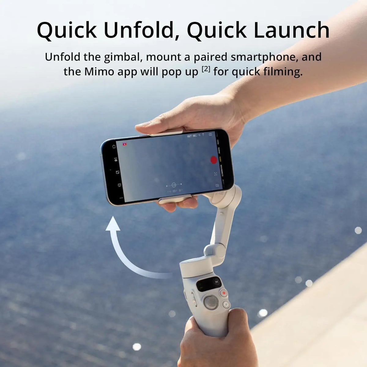 Estabilizador con gimbal DJI Osmo Mobile 7 para iPhone y Android, trípode integrado, estabilizador portátil para iPhone, palo para selfies, gimbal de 3 ejes para teléfono, ActiveTrack 7.0, edición con un toque, 10 horas de uso, carga del teléfono