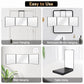 3 Way Mirror for Self Hair Cutting, The 360 Mirror for Shaving, Grooming, Hair Styling, Dye Hair, Makeup, Braiding