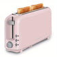 Household Toaster 2 Slice, Fits-anywhere Kitchenware, 6 Setting Shade Control with Cancel & Reheat & Defrost, Removable Crumb Tray, 750 Watt, White, Design Perfect for Toasting Bread, Waffle or Bagel!