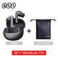 QCY MeloBuds Pro ANC Bluetooth 5.3 Earphones Wireless 46dB Hybrid ANC Hi-Res LDAC Earbuds 6 Mic Headphones 34H In-Ear Detection