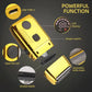 Portable Mini Electric Shaver for Men – Floating 2-Blade Net & LED Power Display, USB Fast Charging Beard Trimmer for Travel & Daily Grooming
