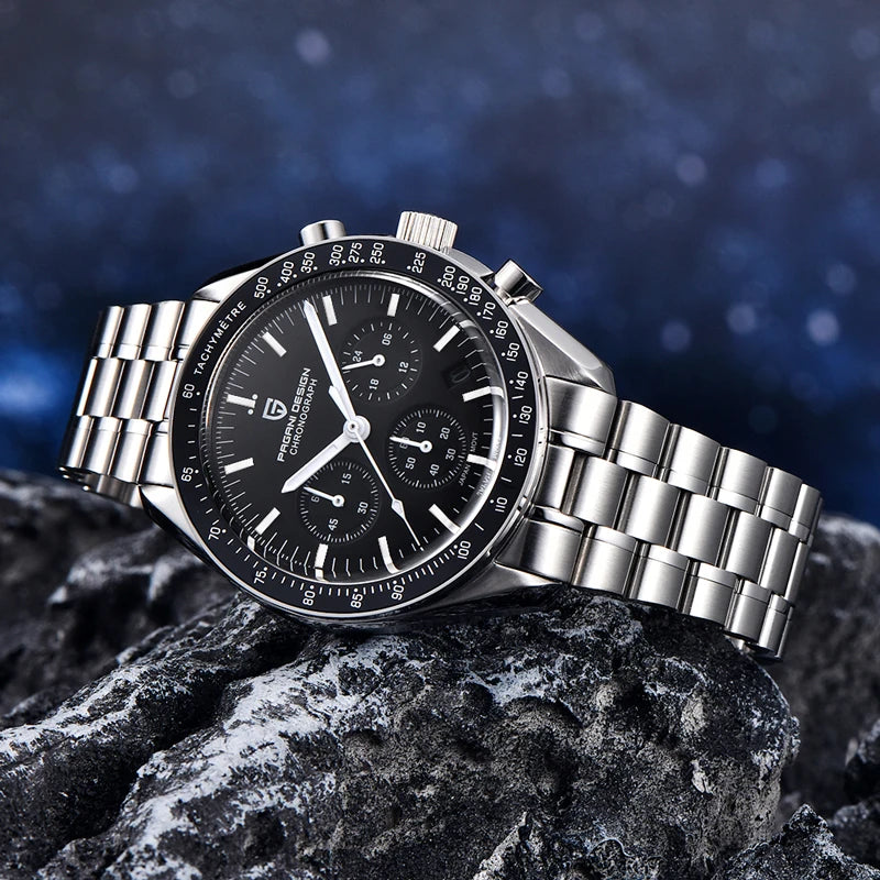 Nuevo reloj clásico para hombre 2026 PAGANI DESIGN Reloj de cuarzo de lujo para hombre Automático Fecha Velocidad Deporte Cronógrafo Cristal de zafiro AR Reloj de pulsera para hombre Envío local UE