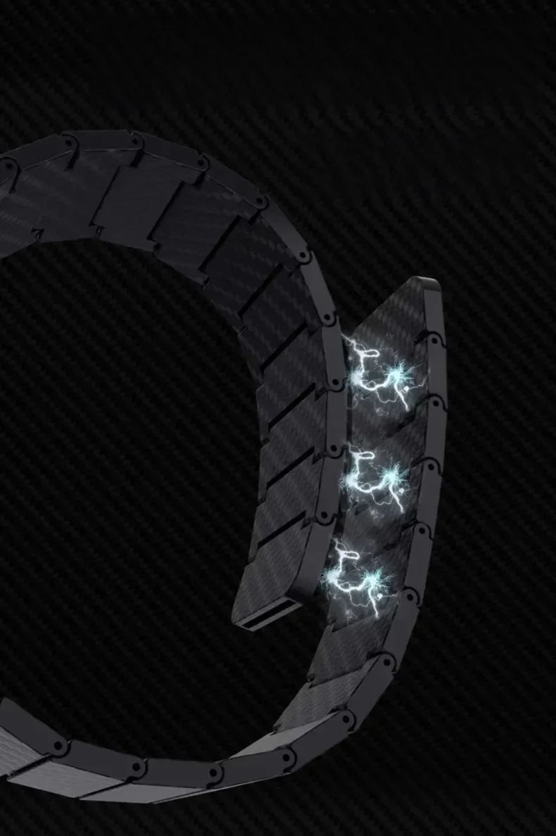Magnetic Strap For Garmin 26mm 22mm Fenix 8 5 5x Plus 6 6SX Pro 7 7X Forerunner945 Carbon Fiber pattern Smartwatch Bracelet Band