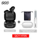 Auricular inalámbrico QCY HT05 MeloBuds ANC con cancelación de ruido de 40 dB, Bluetooth 5.2, 6 micrófonos, ENC, llamadas HD, modo transparencia