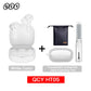 Auricular inalámbrico QCY HT05 MeloBuds ANC con cancelación de ruido de 40 dB, Bluetooth 5.2, 6 micrófonos, ENC, llamadas HD, modo transparencia