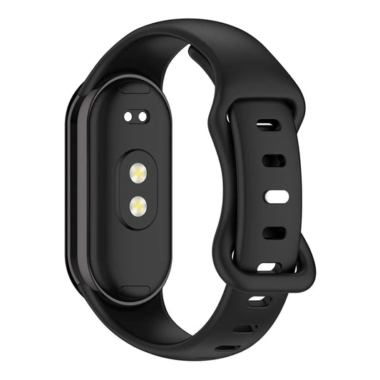 Correas para Xiaomi Mi Band 10 9 8 NFC Pulsera miBand 9 Silicona deportiva Muñequera correa Smartwatch mi band 8 9 Accesorios