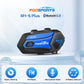 Fodsports M1-S Plus Casco de Motocicleta Intercom Bluetooth Auriculares,Interfono de Moto,8 Pilotos 2000M,Radio FM,Compartir Música.