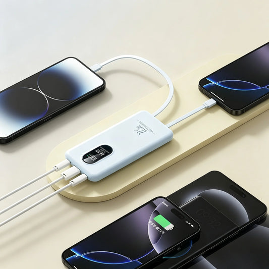 TQQDCI Portable Power Bank - High Capacity External Battery Charger for Mobile Phones And Tablets