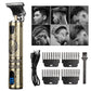 Máquina de cortar pelo T9 para barba, cuerpo y afeitado, cortapelos eléctrico para hombre, máquina de corte 0 mm, afeitadora de barbero, STOCK EN EE. UU.